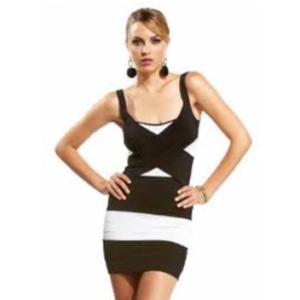 ❌SOLD❌Bebe Bandage Dress